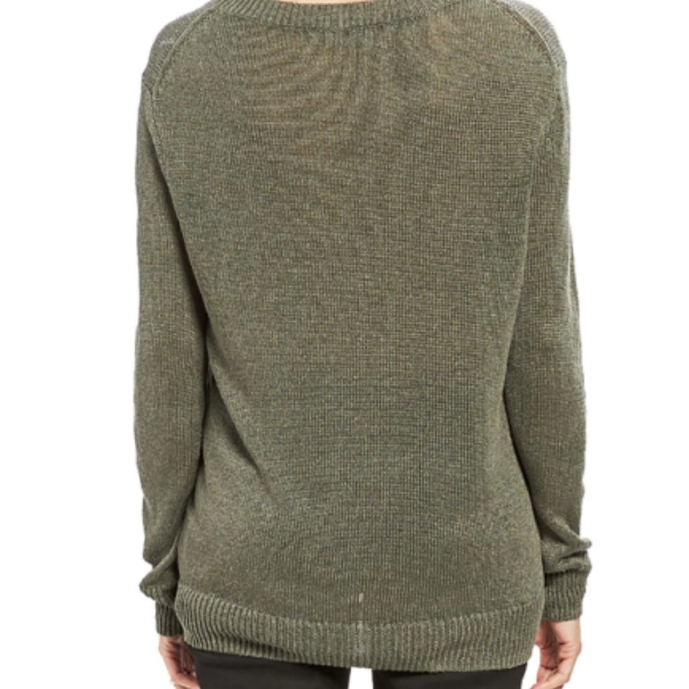 Theory Solid Crew Pullover Sweater - image 2
